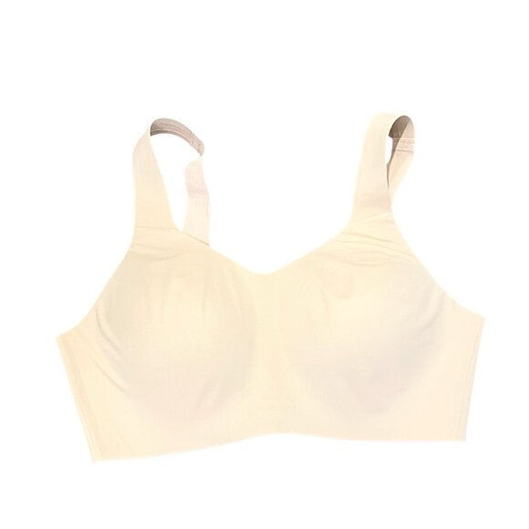Knix Catalyst High Impact Womens Sports Bra Size S+ Sand Full Coverage Beige - Picture 1 of 6